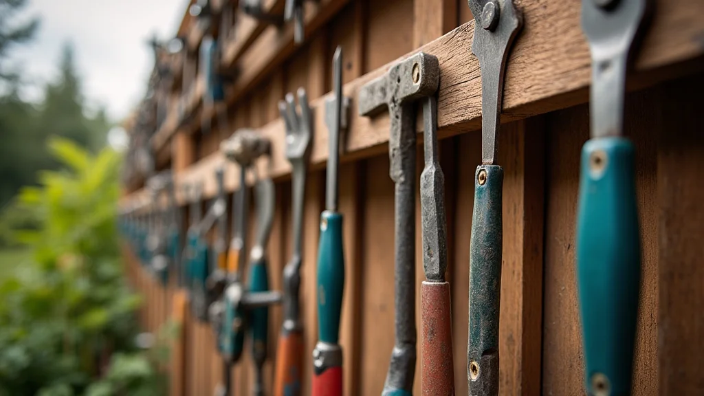 Bill Jack Gardening Tool Rack: Organize and Protect Your Tools